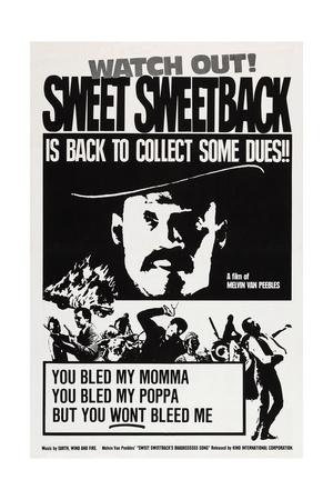 Sweet Sweetback S Baadasssss Song Print Allposters Com