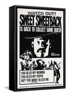 Sweet Sweetback's Baadasssss Song-null-Framed Stretched Canvas