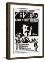 Sweet Sweetback's Baadasssss Song-null-Framed Art Print