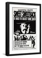 Sweet Sweetback's Baadasssss Song-null-Framed Art Print