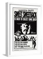 Sweet Sweetback's Baadasssss Song-null-Framed Art Print