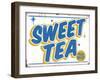 Sweet Tea Distressed-Retroplanet-Framed Giclee Print