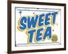 Sweet Tea Distressed-Retroplanet-Framed Giclee Print