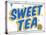 Sweet Tea Distressed-Retroplanet-Stretched Canvas