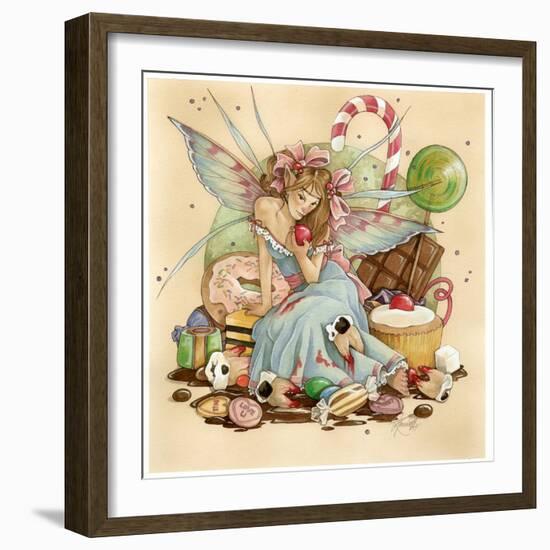 Sweet Tooth or Bad Tooth Fairy-Linda Ravenscroft-Framed Giclee Print