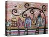 Sweet Town 1-Karla Gerard-Stretched Canvas