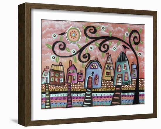 Sweet Town 1-Karla Gerard-Framed Giclee Print