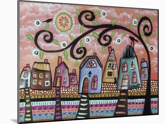 Sweet Town 1-Karla Gerard-Mounted Giclee Print