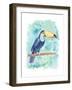 Sweet Tropical Bird I-Regina Moore-Framed Art Print