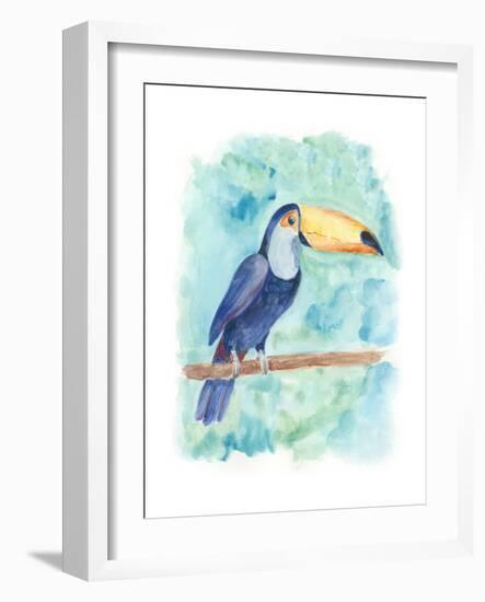 Sweet Tropical Bird I-Regina Moore-Framed Art Print