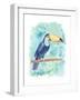 Sweet Tropical Bird I-Regina Moore-Framed Art Print