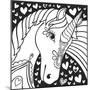 Sweet Unicorn-Hello Angel-Mounted Giclee Print