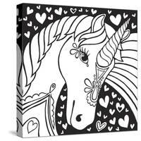 Sweet Unicorn-Hello Angel-Stretched Canvas