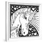 Sweet Unicorn-Hello Angel-Framed Giclee Print