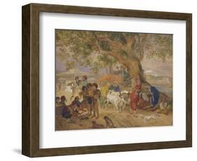 Sweet Water Springs Near Constantinople, 1849-Karl Pavlovich Briullov-Framed Giclee Print