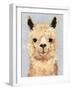 Sweetest Alpaca II-Victoria Barnes-Framed Art Print