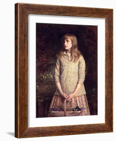 Sweetest Eyes That Were Ever Seen..., 1881-John Everett Millais-Framed Giclee Print