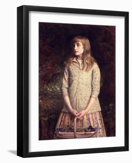 Sweetest Eyes That Were Ever Seen..., 1881-John Everett Millais-Framed Giclee Print