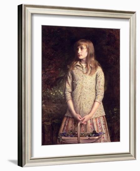 Sweetest Eyes That Were Ever Seen..., 1881-John Everett Millais-Framed Giclee Print