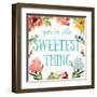 Sweetest To Be I-Lanie Loreth-Framed Art Print