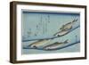 Sweetfish, 1832-1833-Utagawa Hiroshige-Framed Giclee Print