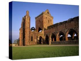 Sweetheart Abbey, Cistercian Abbey, New Abbey, Dumfries and Galloway, Scotland, UK-Patrick Dieudonne-Stretched Canvas