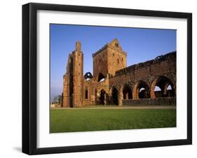 Sweetheart Abbey, Cistercian Abbey, New Abbey, Dumfries and Galloway, Scotland, UK-Patrick Dieudonne-Framed Photographic Print