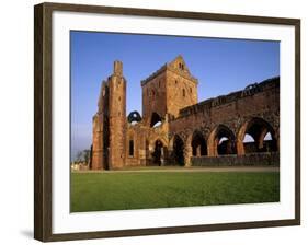 Sweetheart Abbey, Cistercian Abbey, New Abbey, Dumfries and Galloway, Scotland, UK-Patrick Dieudonne-Framed Photographic Print