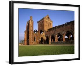 Sweetheart Abbey, Cistercian Abbey, New Abbey, Dumfries and Galloway, Scotland, UK-Patrick Dieudonne-Framed Photographic Print