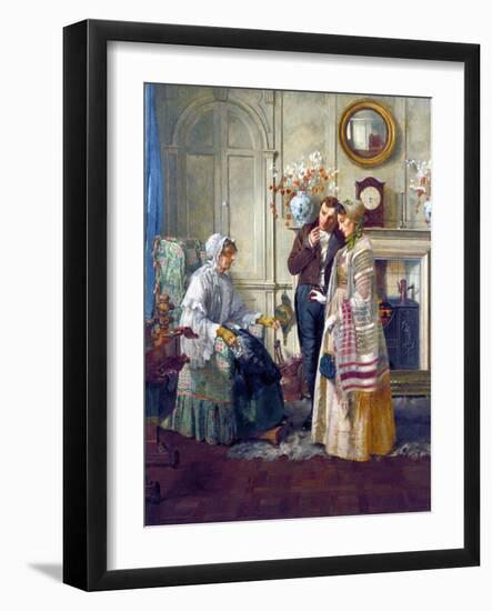 Sweethearts, 1892-Walter Dendy Sadler-Framed Giclee Print