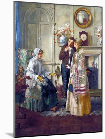 Sweethearts, 1892-Walter Dendy Sadler-Mounted Giclee Print