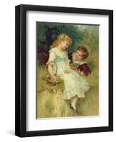 Sweethearts, from the Pears Annual, 1905-Frederick Morgan-Framed Premium Giclee Print