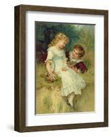 Sweethearts, from the Pears Annual, 1905-Frederick Morgan-Framed Giclee Print