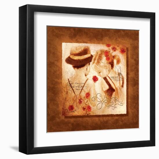 Sweethearts my First Love-Joadoor-Framed Art Print