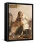 Sweethearts-Charles Burton Barber-Framed Stretched Canvas