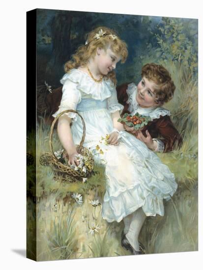 Sweethearts-Frederick Morgan-Stretched Canvas