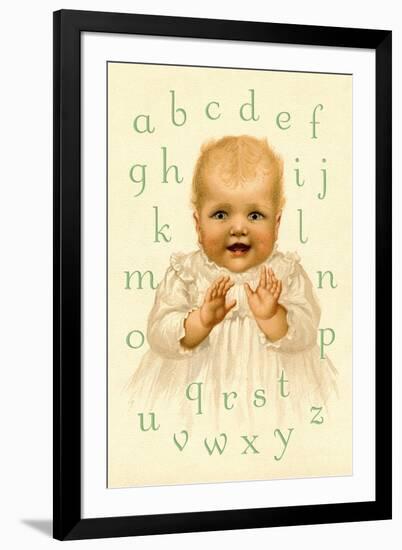 Sweetie's Alphabet-Ida Waugh-Framed Art Print