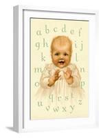 Sweetie's Alphabet-Ida Waugh-Framed Art Print