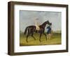 Sweetmeat, a Dark Bay Racehorse with Whitehouse Led by Trainer on a Racecourse, 1845-Herbert-clayton Desvignes-Framed Giclee Print