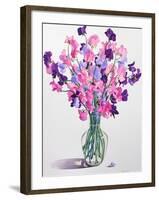 Sweetpeas, 2007-Christopher Ryland-Framed Giclee Print