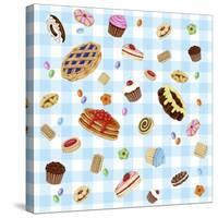 Sweets 4-Kimura Designs-Stretched Canvas