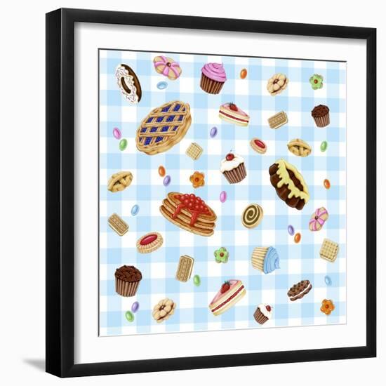 Sweets 4-Kimura Designs-Framed Giclee Print