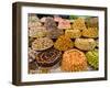 Sweets For Sale in the Souk of Meknes, Morocco, North Africa, Africa-Michael Runkel-Framed Photographic Print