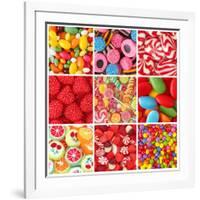 Sweets-egal-Framed Art Print