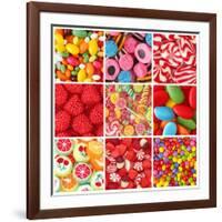 Sweets-egal-Framed Art Print