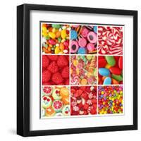 Sweets-egal-Framed Art Print