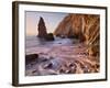 Swell at Playa Del Silencio, Costa Verde, Asturias, Spain-Rainer Mirau-Framed Photographic Print