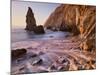 Swell at Playa Del Silencio, Costa Verde, Asturias, Spain-Rainer Mirau-Mounted Photographic Print