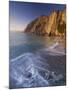 Swell at the Playa Del Silencio, Costa Verde, Asturias, Spain-Rainer Mirau-Mounted Photographic Print