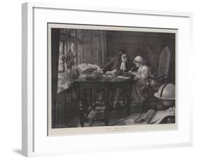 Swift and Stella-Margaret Isabel Dicksee-Framed Giclee Print